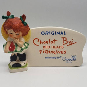 1966 - W. Goebel Charlot Byj Vintage Advertisement - Signed Charlot Byj